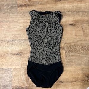 Capezio Rose Lace leotard XS